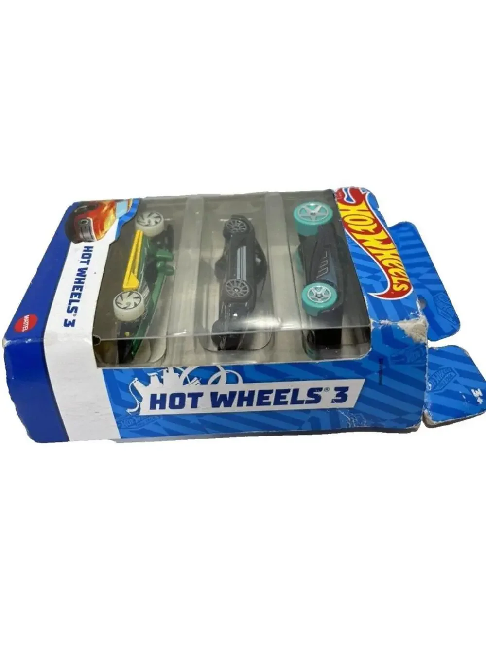 2022 Hot Wheels Main Line 3-Pack 1/64 Scale Diecast Cars Assortment * Box Defect